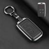 Metal Leather Car Remote Key Cover Case Holder Shell Fob for Land Rover RangeRover Sport Evoque Freelander Velar Discovery LR5