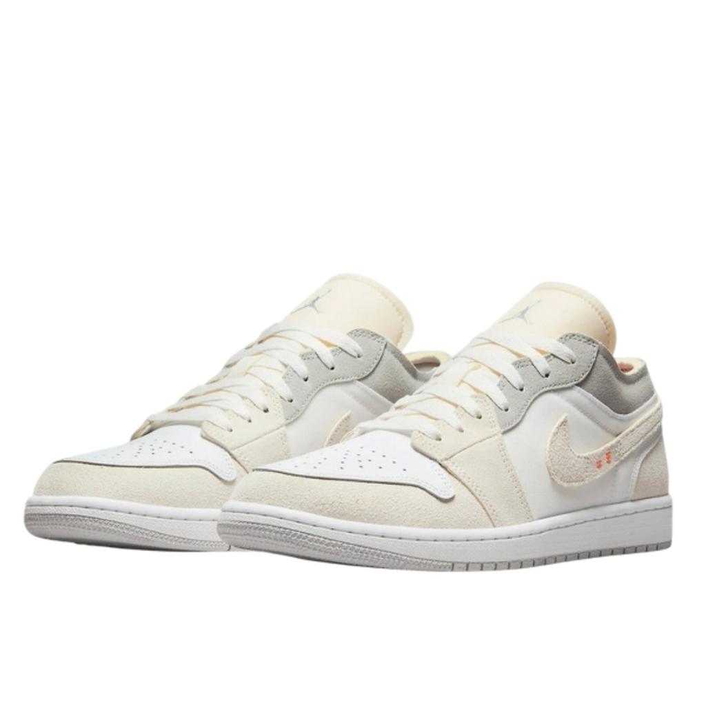 Air Jordan 1 Low Inside Out Cream White Light Grey