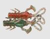 Jackall Soft Lure Baby Dragon Salt 2 Inches Giragira Watermelon (5679)