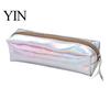 Reinforced Edge Pencil Pouch Gradient Color Case, Cute Cylindrical Pen for Anti-fouling Bag Girls, Waterproof Stationery Students School Supplies