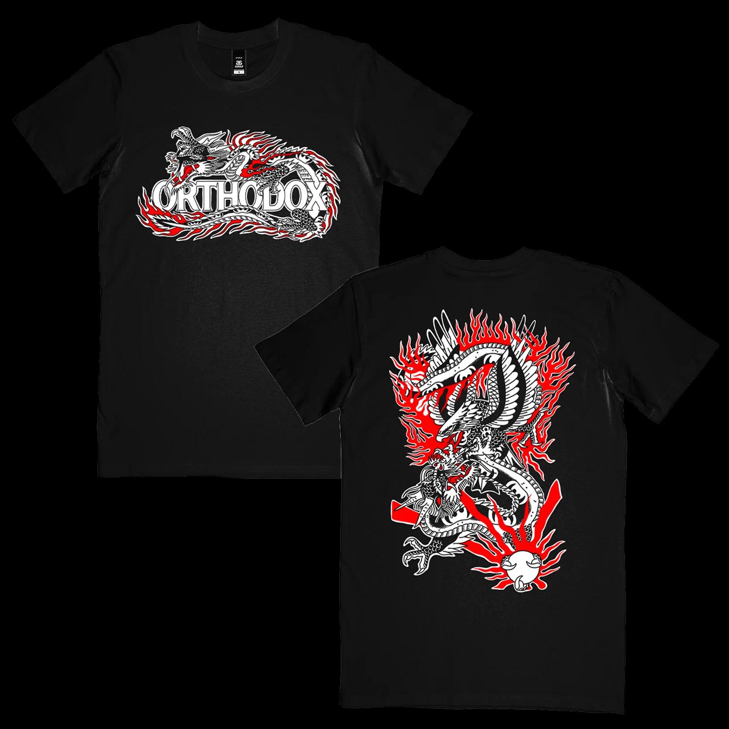 

Hot Fashion New Orthodox Punk Band Album Rock Red Cotton Tshirt Unisex Unisex Women Short Sleeve Vintage Brand Tee Streetwear M