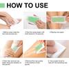 Body Hair Removal Wax Strips for Women Men Quick Painless Face Lip Armpit Leg Eyebrow at Home Beauty Care