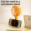 Multi-Purpose USB Desk Fan - 3-in-1 Portable Rechargeable Handheld Fan for Office, Home, Dorm Rooms & Outdoor Activities