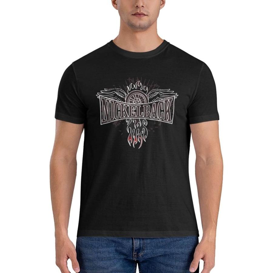 xhaxhi Men s Short Sleeve t-Shirt Nickelback Men s t-Shirt Workout Shirts Athletic T-Shirts XXXXXL разноцветный