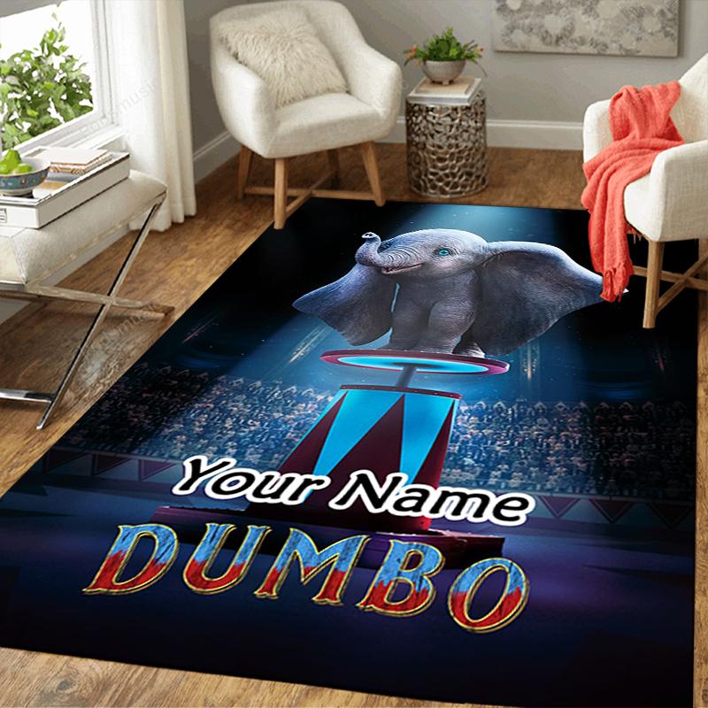 Custom 1Pc Dumbo'S Bubble Adventure Rug Office Carpet Indoor Outdoor Entrance Doormat Nonslip Soft And Comfortable Living Room D91653