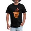 Camiseta Dia do Pi - Frango com Batata Pi(e) T-shirt para homem