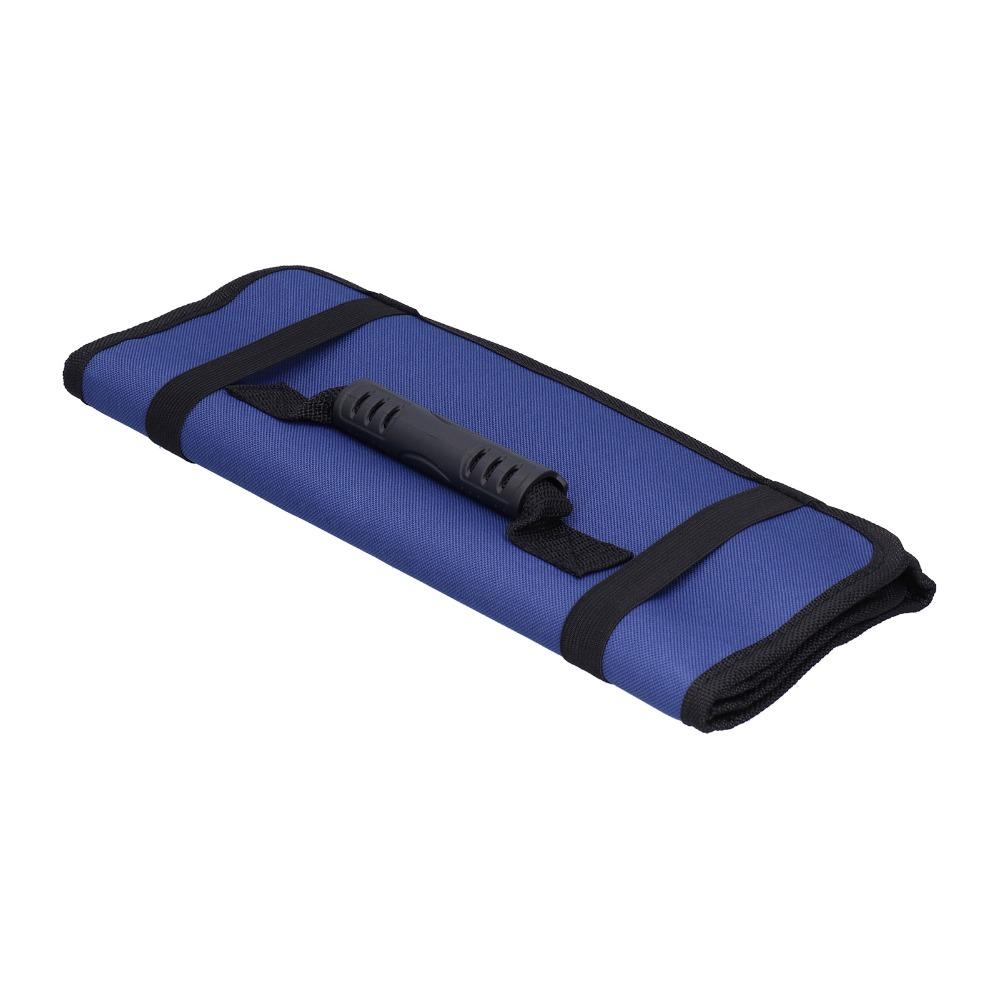 Portable Reel Type Tool Bag 22 Pockets Tool Pouch Organizer Durable Tool Storage Bag  Carpenter