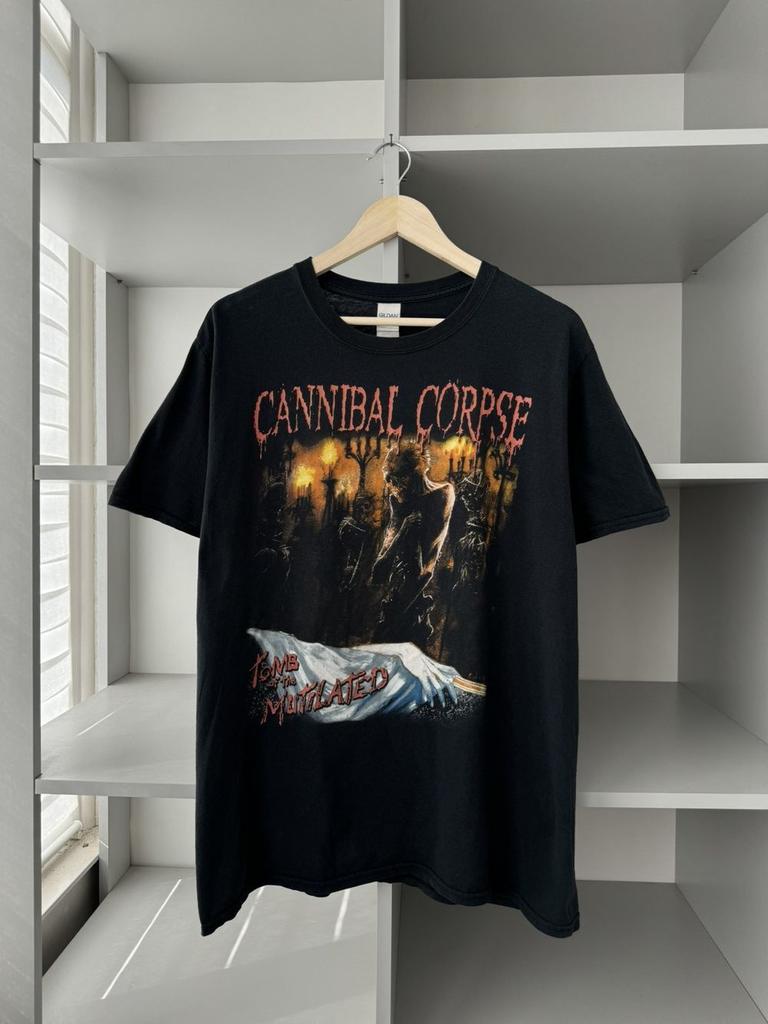 Unisex shirt Cotton Oversize Large Size Cannibal Corpse Tomb of the