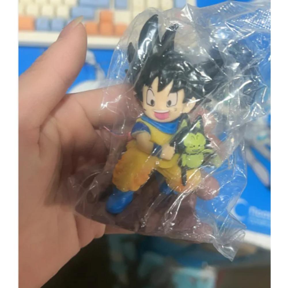 

2026 Dragon Ball Figure Child Goku Figures Goku Embrace Pura Yamcha Anime Model Pvc Collection Desk Decoration Statue Toy Gifts