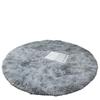 Silk Wool Plush Round Rug - Yoga Mat, Bedside Carpet, Hanging Chair Cushion, Cloakroom Foot Pad