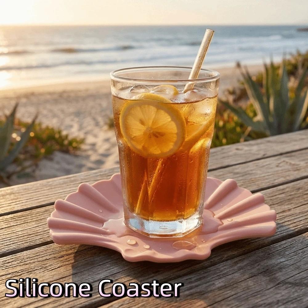 Drop-proof Coffee Cup Mat Non-slip Table Mat Table Pad Placemat  Office