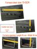 Liudian Heating Stove Accessories: Round Grate, Fire Cover, Door Thermometer, Valve, and Lid