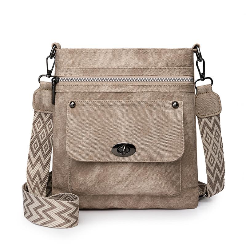 

Женская сумка через плечо, мягкая кожа, наплечная сумка, многоотделенческая сумка для мобильного телефона хаки