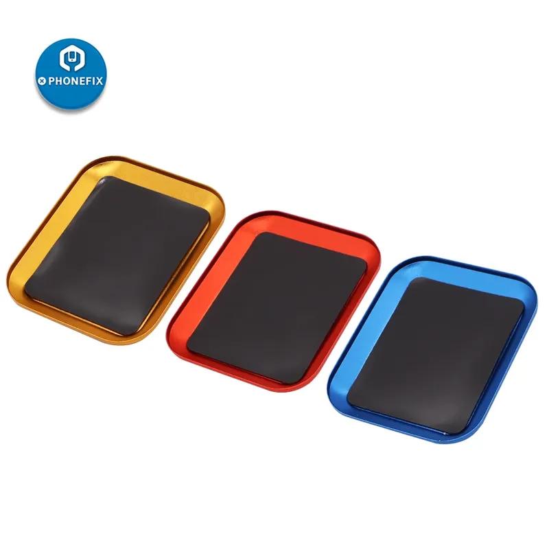 Aluminium Alloy Magnet Screws Disk Storage Plate Magnetic Mini Screw Mat Tray Plate for RC Airplane Car Boat Phone Repair Tool