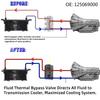 Automatic Transmission Exchange Equipment Bypass Part, Aluminum Flow Control Component for Inspection, Replacement, and Maintenance Tasks