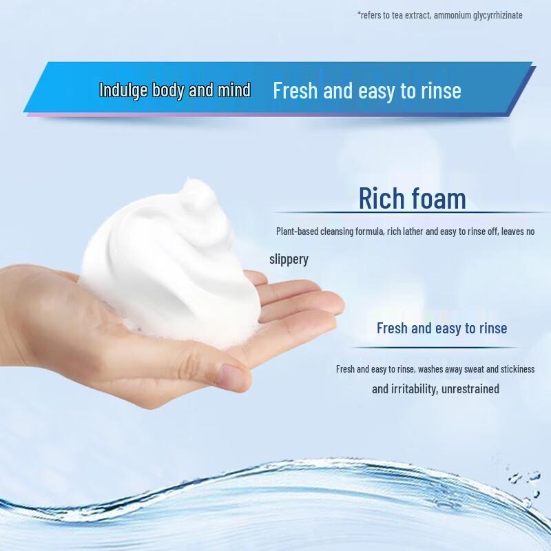 Liushin Cooling & Refreshing Shower Gel - Green Tea Licorice