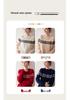 2025 Autumn/Winter Women's Thickened Cashmere Jacquard Slim Fit Knitwear Long Sleeve Round Neck Sweater