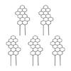 Adjustable PP Plant Support Structure For Flower Pots Climbing Roses Healthy Growth Of Ivies And Other Vine 5 Pack