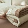 Class A fiber double-layer yarn soybean fiber summer quilt 4-piece set wrinkled yarn air conditioner quilt thin washable quilt