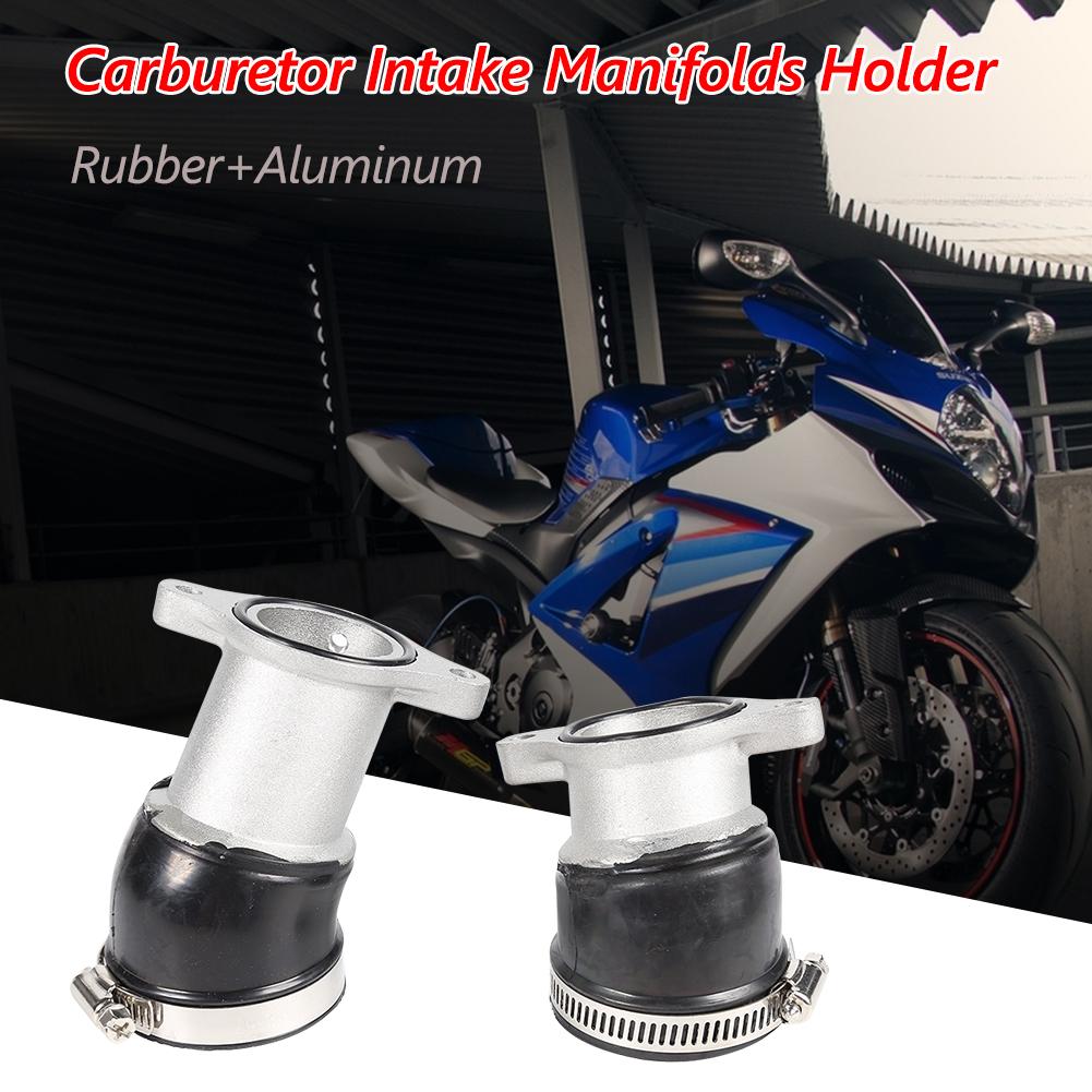 2pcs/set Motorcycle Carburetor Intake Excellent Rubber and Aluminum Process Manifolds Boot for Honda CX500 All 78-82 China Mainland