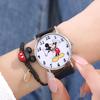 Disney Damen Kinder Uhr Armband Set Geschenkbox Mode Mickey Maus Cartoon Kinderuhr Damenarmband mit Box