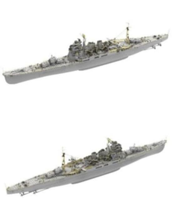 Berryfire Japanese Navy Heavy Cruiser Takao 1944 DX Version Plastic Model BELBV350904DX 1/350 (Ship)