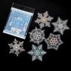 Silver Lace Utopia Sticker Pack: 6 Styles for DIY Journals