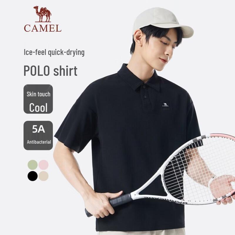 CAMEL Unisex Quick-Dry Polo Shirt M35BA88038 3XL