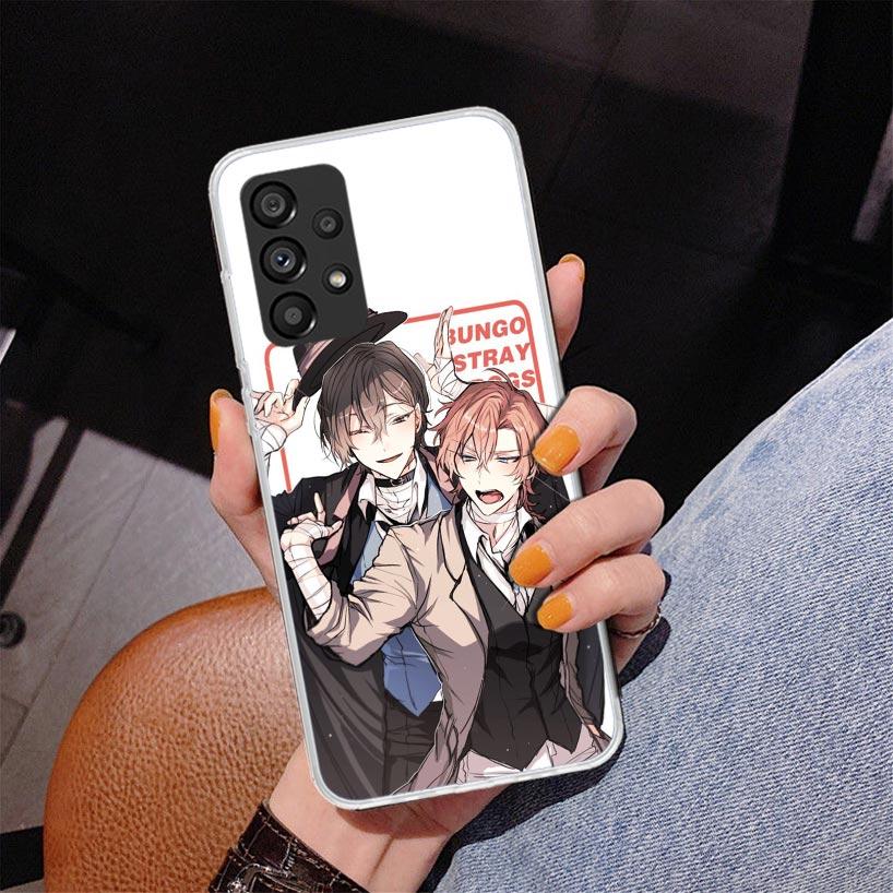 Bungo Stray Dogs Double Black Phone Case For Samsung Galaxy A17 A16 A15 A14 A13 A57 A56 A55 A54 A53 A37 A36 A35 A34 A33 A26 A25