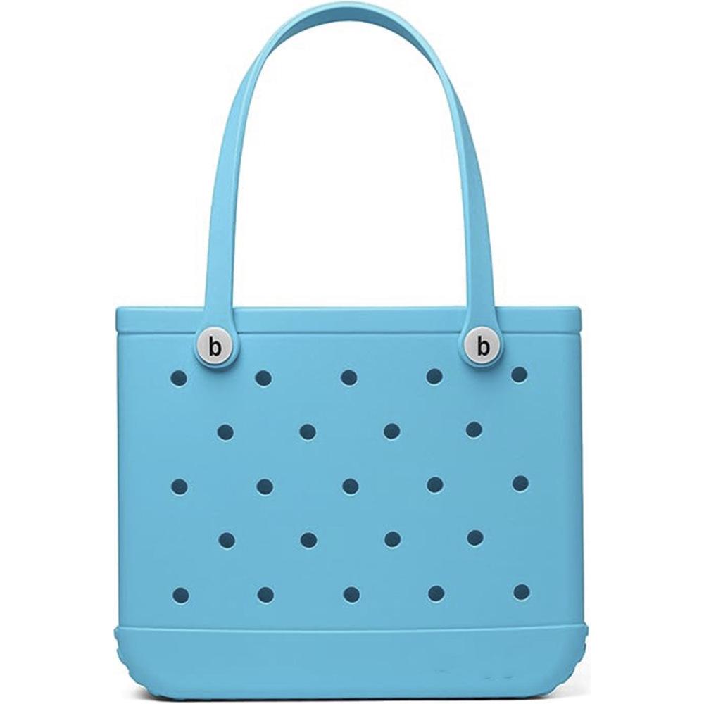 Expandable EVA Beach Pool Handbag: Fashionable, Solid Color, and Customizable