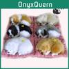Realistic Sleeping Dog Model Figurine Plush Toy Gift Perfect For Photography And Decoration