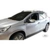 Déflecteurs D'air - J&J AUTOMOTIVE - Peugeot 2008 - Fumé - Acrylique Renforcé - Installation Facile