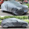 Universal Clear Car Cover Wth Elastic Band PE Plastics Clear Full Car Protective Shield Auto Vehicle Car Covers With Elastic