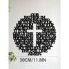 Metal Wall Art Decor Living Room Indoor Sculpture Modern Home Interior Statue