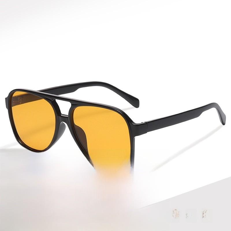 Fashion Pilot Sunglasses With Pc Lenses Uv400 For Outdoor Activities And Casual Wear