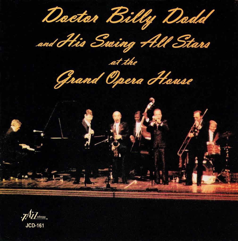 CD DR. BILLY DODD - Vol. 1-at the Grand Opera Hous JCD161 Jazzology US Classical Used