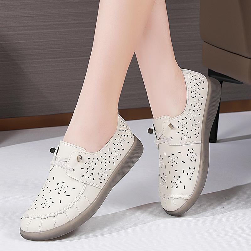 Купить Женские мокасины, кожаная обувь для вождения, удобная обувь на ...