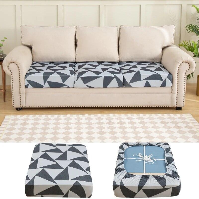 String Printed Sofa Seat Cover Sofa Slipcovers  Soft Stretch Elastic Funiture Protector For Pets