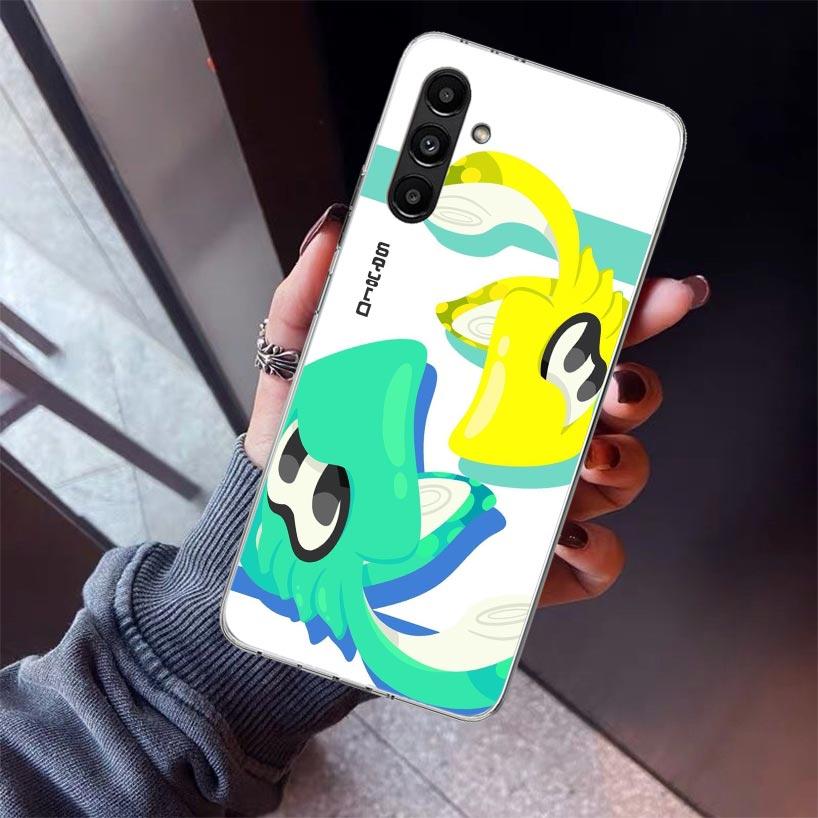 Game S-Splatoons Phone Case For Samsung Galaxy A17 A16 A15 A14 A13 A57 A56 A55 A54 A53 A37 A36 A35 A34 A33 A26 A25 A24 A23 Galax