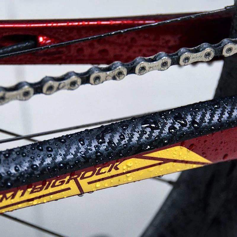 1-5 Stück Fahrradketten-Schutzaufkleber Mountainbike Rennrad Pflege Kettenaufkleber Fahrradrahmen Schutzfolie Kratzfester Aufkleber