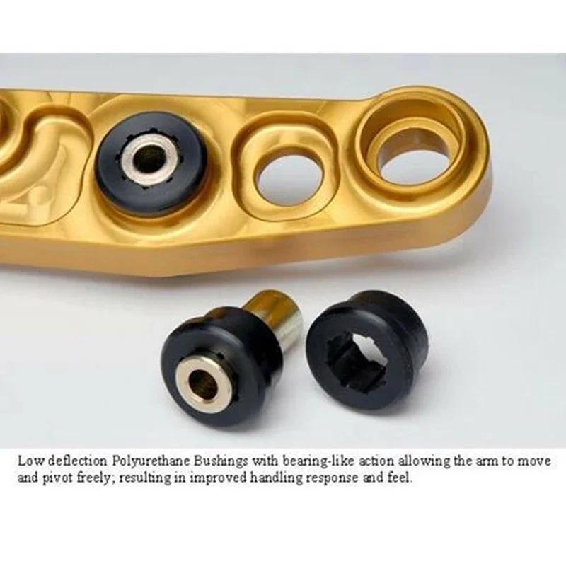 12Pcs Car Bushing Halves Parts for Skunk2 EG EK DC Lower Control Arm LCA Rear Camber Kit Replacement