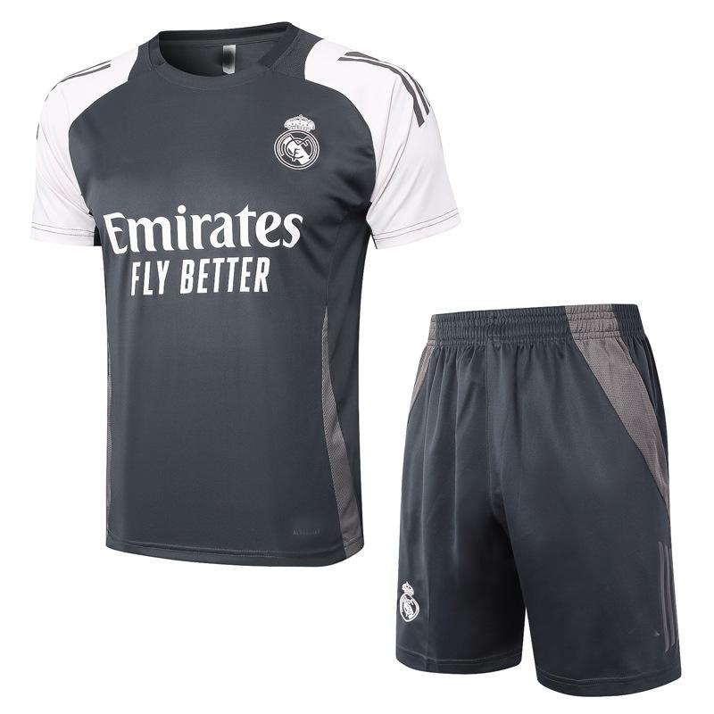Football Training Jersey 2425 Riyadh Chelsea Barcelona Paris Real Madrid Arsenal Jersey Short-Sleeved Set