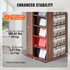 Spinning Media Tower 4-Sided Revolving Media Tower 1040 CDs Espresso