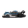 326-piece small particle building blocks turbo-charged speed racing car model vehicle toy gift set