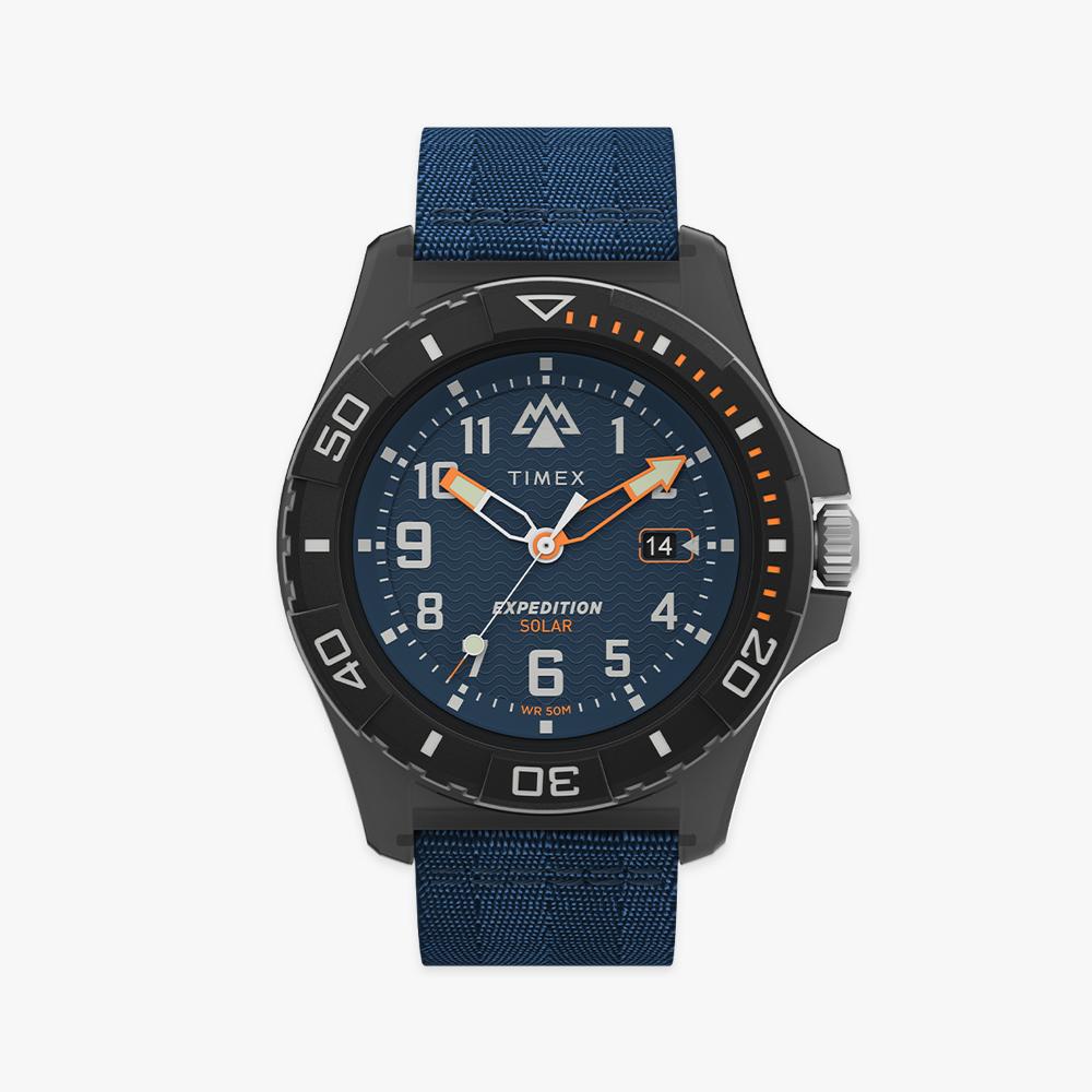 [Timex] Expedition Freedive Ocean Solar Charging Men s Watch 46mm TW2V40300