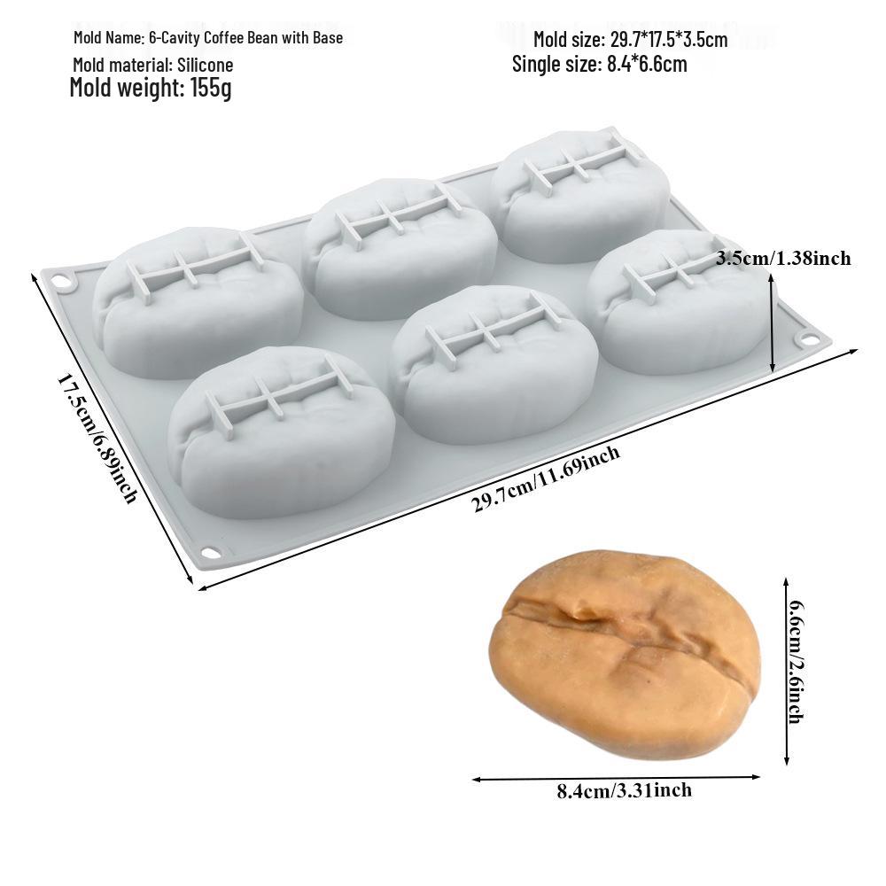 Stampi in Silicone 3D per Mousse di Frutta: Pera, Mela, Ananas, Pesca, Durian, Lampone.