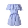 Striped Summer Women Casual Playsuit Stylish Ladies Jumpsuit For Beach Days