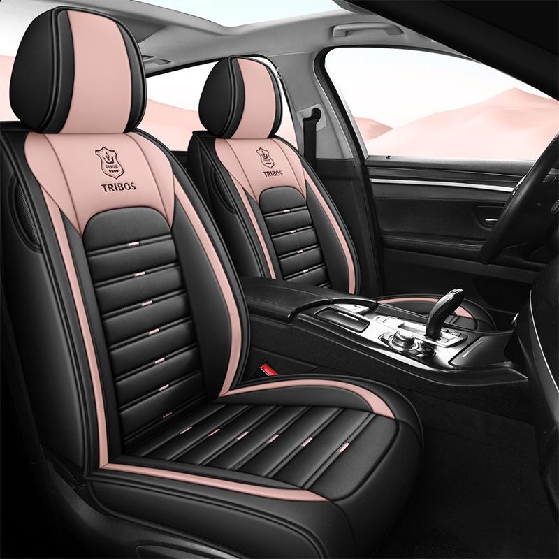 Husa Scaun Auto Piele PU Huse Scaun Auto Respirabile și Impermeabile Piele Sintetică Huse Scaun Auto pentru Mașini SUV Camion Universal Anti Alunecare Husă Scaun