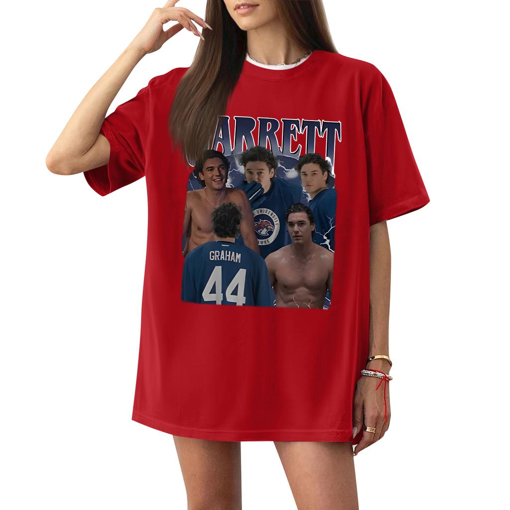 Women's Casual Letter Print Short Sleeve T-Shirt - Graphic Tee for Everyday Wear