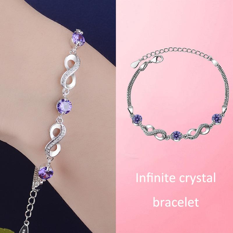 Kobieta Bransoletka Srebro Próby 925 Bransoletka Serce Drzewo Życia Łańcuszek Bransoletki dla Kobiet Drobna Srebrna Biżuteria Prezent do Tworzenia